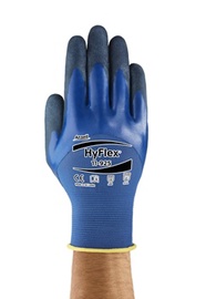 Перчатки перчатки Ansell 11-925, нейлон, синий, 9, 2 шт.