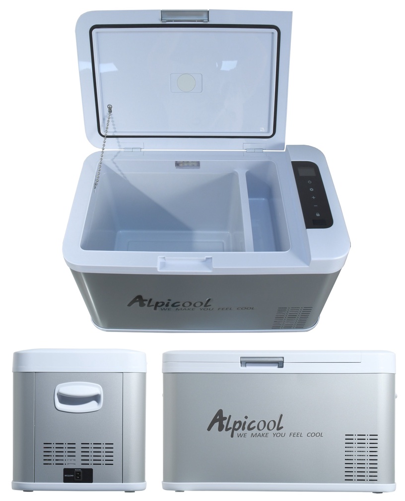 Автомобильный холодильник Compass Silver Frost, 25 л, 60 Вт