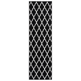 Ковровая дорожка VLX Runner Rug BCF, белый/черный, 4500 мм x 1000 мм