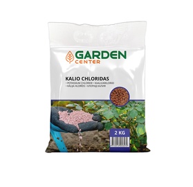 Удобрение хлорид калия для растений Garden Center, гранулированные, 2 кг