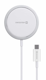 Кабель Swissten USB-C - MagSafe USB-C, MagSafe, белый/серый