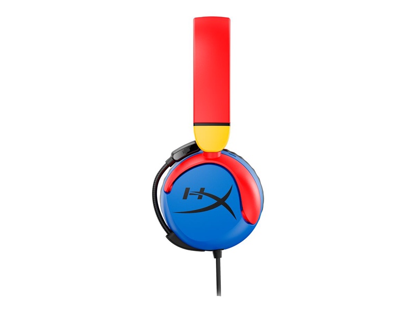 Juhtmega mänguri peakomplekt lastele HyperX Cloud mini 7G8F3AA, sinine/must/punane/kollane