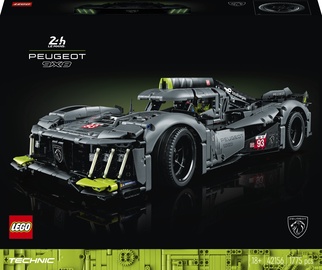 Конструктор LEGO® Technic PEUGEOT 9X8 24H Le Mans Hybrid Hypercar 42156