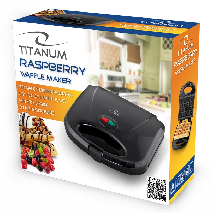 Vahvliküpsetaja Esperanza Rasberry TKT003, 750 W