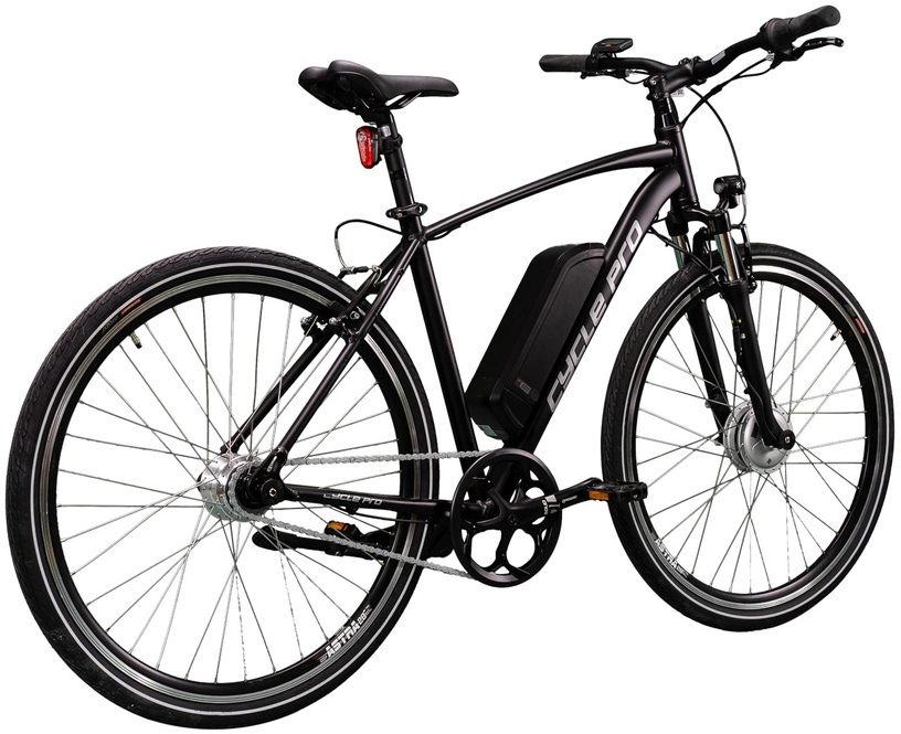 Электрический велосипед Corwin Cycle Pro, 20" (52 cm), 28″, 250 Вт, 11 Ач, черный