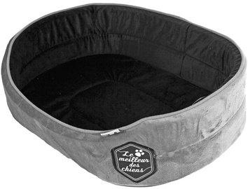 Guļvieta mājdzīvniekiem Douceur Patchy, melna/pelēka, 700 mm x 530 mm