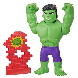 Супергерой Hasbro Spidey Amazing Friends Power Smash Hulk F5067, 250 мм
