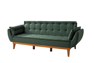 Dīvāngulta Artie Fiona, zaļa, 82 x 217 x 80 cm