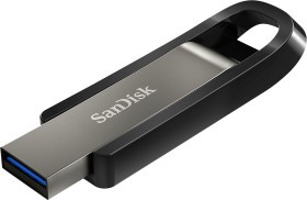 USB zibatmiņa SanDisk Extreme Go, pelēka, 64 GB