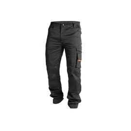 Рабочие штаны Sara Workwear Actiflex Actiflex, черный, полиэстер/шерсть/cпандекс, 50 размер