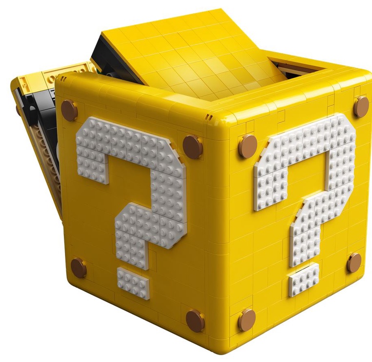 Konstruktors LEGO Super Mario Super Mario 64™ jautājuma zīmes bloks 71395, 2064 gab.