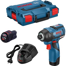 Ударная дрель с батареей Bosch GDR 12V-110 Professional, 12 В, 3 Ah