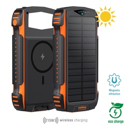 Зарядное устройство - аккумулятор 4smarts UltiMag 496560, 20000 мАч, черный/oранжевый