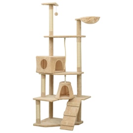 Когтеточка для кота VLX Tree with Sisal, 910 мм x 700 мм x 1910 мм