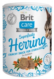 Kārumi kaķiem Brit Care Superfruits Adult, zivs, 0.1 kg