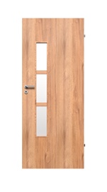 Полотно межкомнатной двери Domoletti Merida, правосторонняя, бельгийский дуб, 203.5 x 64.4 x 4 см
