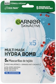 Sejas maskas Garnier SkinActive Hydra Bomb 5 gab.
