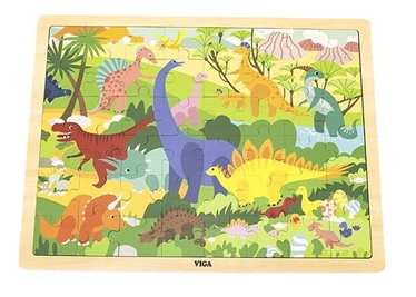 Koka puzle VIGA 44584, daudzkrāsaina