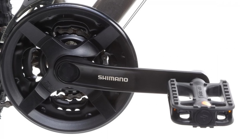 Velosipēds kalnu Romet Rambler R7.0, 27.5 ", 17" (41.91 cm) rāmis, sudraba/oranža/grafīta