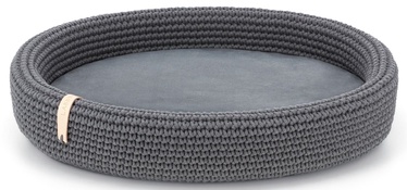 Кровать для животных Labbvenn Lukko One Size, антрацитовый, 700 мм x 600 мм