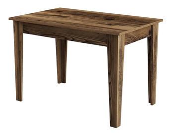 Pusdienu galds Kalune Design Kiev 507, valriekstu, 72 cm x 110 cm x 75 cm