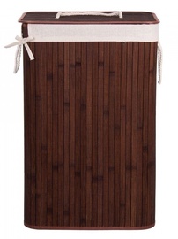 Ящик для белья Springos Laundry Basket, 72 л, коричневый