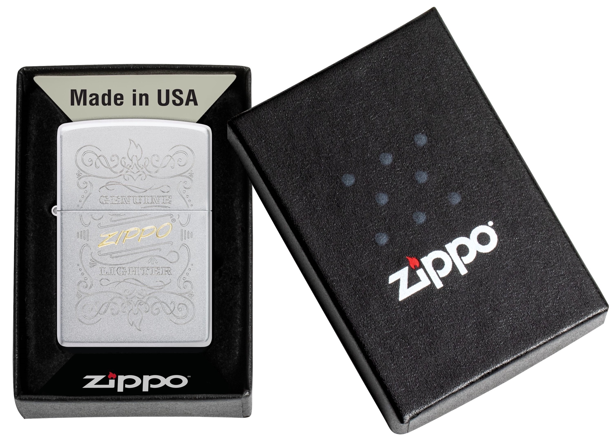 Žiebtuvėlis Zippo Classic 48782, sidabro - Senukai.lt