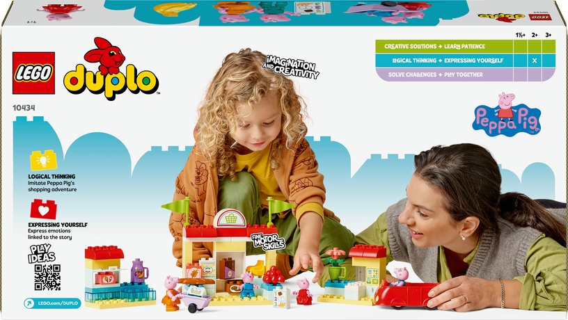 Konstruktor LEGO® Duplo Põrsas Peppa supermarket 10434