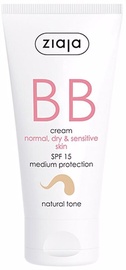 BB kremas Ziaja SPF15 Natural, 50 ml