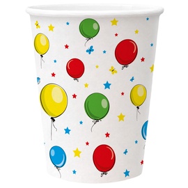 Одноразовая чашка PAW Balloons, 250 мл, 8 шт.