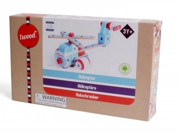 Konstruktors Iwood Wooden Building Blocks Helicopter, 34 gab.