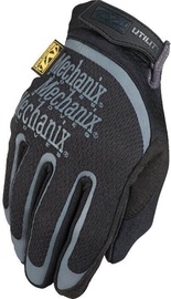 Рабочие перчатки перчатки Mechanix Wear Utility H15-05-010, искусственная кожа, черный/серый, L, 2 шт.