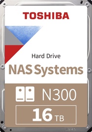 Сетевое хранилище данных Toshiba N300 NAS Systems, 1600 ГБ