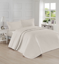 Voodikate Mijolnir Monart 162ELR9492, kreemjasvalge, 220 cm x 240 cm