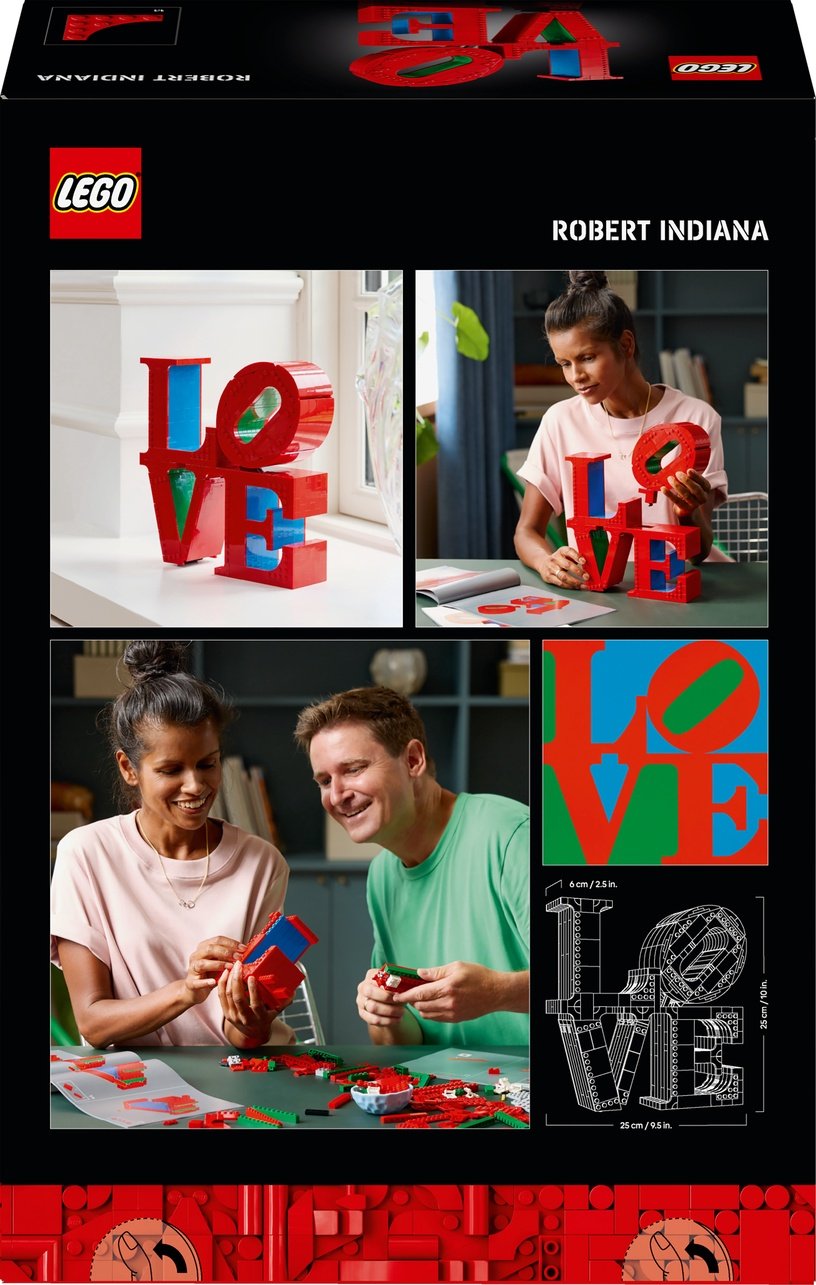 Konstruktor LEGO® Art Love 31214, 791 tk
