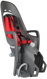 Детское кресло для велосипеда Hamax Zenith Relax With Carrier Adapter 553062, красный/серый, задняя