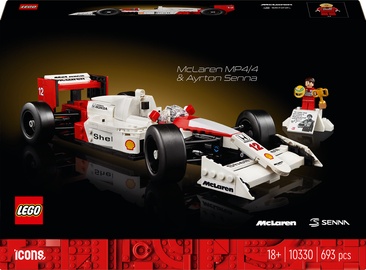 Конструктор LEGO® Icons McLaren MP4/4 & Ayrton Senna 10330