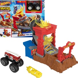 Autotrase Mattel Hot Wheels Monster Trucks Arena Smashers Fire Crash Challenge HNB90