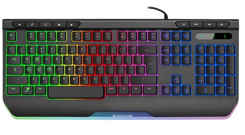 Клавиатура Tracer Tracer GAMEZONE RAY X USB gaming keyboard EN, черный