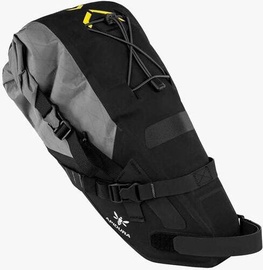 Велосипедная сумка Apidura BACKCOUNTRY Saddle Pack 6L, 420d нейлон, черный/серый