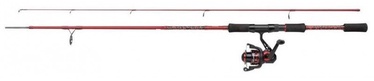 Spinings Mitchell Tanager 2 1548590, 210 cm, 393 g, melna/sarkana