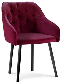 Valgomojo kėdė Micadoni Home Nissi MIC_CH_2_F1_NISSI10, matinė, raudona, 50 cm x 54 cm x 80 cm