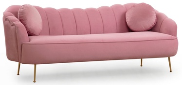 3-vietīgs dīvāns Hanah Home Istiridye 3-Seat, rozā, 215 x 90 cm x 80 cm