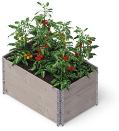 Paceļama dobe Upyard GardenBox Set of 3 Classic Wood, 120 cm x 80 cm x 59.5 cm