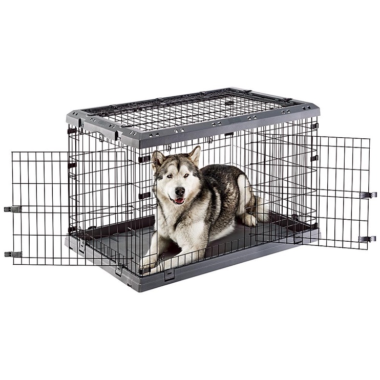 Клетка для собаки Ferplast Superior, 77 x 107 x 73.5 см, пластик/металл