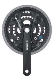 Шатуны Shimano Acera FC-M361 EFCM361C222CL, алюминий/металл, черный