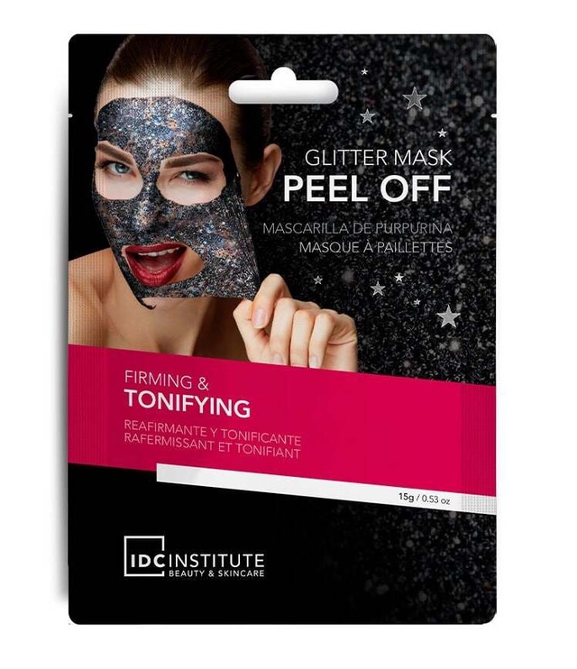 Sejas maska IDC Institute Glitter Peel Off, 15 ml, sievietēm