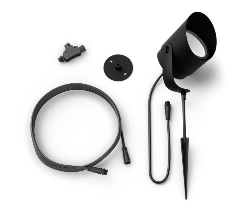 Valgusti Philips Hue Lily XL, 15W, LED, IP65, must
