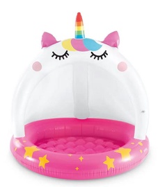 Бассейн надувной/детский Intex Caticorn Baby 986420, белый/розовый, 102 x 102 см, 45 л