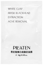 Sejas maska sievietēm Pilaten Monodosis White Clay, 10 ml